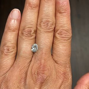 Charles & Colvard Forever One Oval Moissanite 8x6